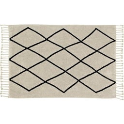 Lorena Canals Baumwoll-Teppich Bereber Beige - 200 x 140 cm