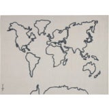 Lorena Canals Wandbehang Canvas Map