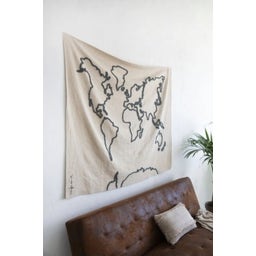 Lorena Canals Wandbehang Canvas Map - 1 Stk