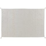 Lorena Canals Baumwoll-Teppich Tribu, Natural