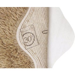 Lorena Canals Tappeto in Lana Woolly - Sheep - Beige