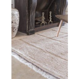 Lorena Canals Wollteppich Steppe - Sheep White - 80 x 230 cm