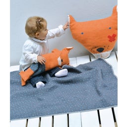 David Fussenegger JUWEL Set, Decke in Puppe - Fuchs