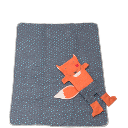 David Fussenegger JUWEL Set, Decke in Puppe - Fuchs