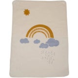 David Fussenegger MAJA 100% Baumwolldecke "Regenbogen" 