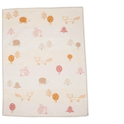 David Fussenegger LENA Baumwolldecke - Waldtiere - 1 Stk