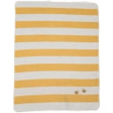 David Fussenegger JUWEL Babydecke - Streifen/Biene - 1 Stk