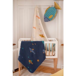 David Fussenegger MILA Babydecke Fische - marine