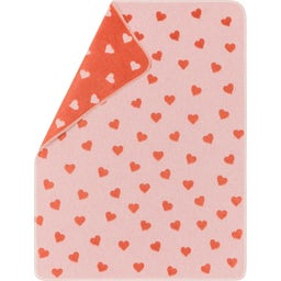 David Fussenegger CARLA Kids Plaid Herzen - altrosa