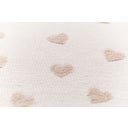 David Fussenegger CARLA Kids Plaid Herzen - rohweiß