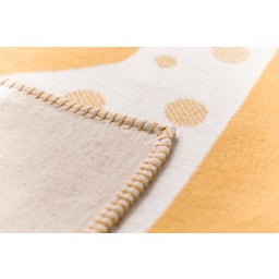 David Fussenegger LILI Babydecke mit Stick Giraffe - rohweiß