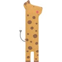 David Fussenegger JUWEL SET Decke in der Puppe Giraffe - 1 Stk