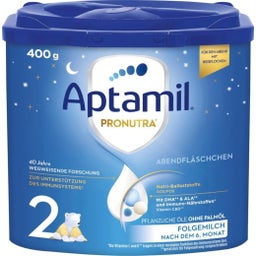 Folgemilch auf Kuhmilchbasis PRONUTRA 2 Abendfläschchen - 400 g