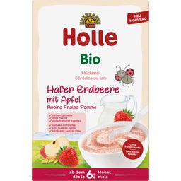 Holle Bio Milchbrei Hafer Erdbeere - 250 g