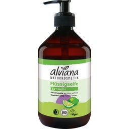 alviana Naturkosmetik Flüssigseife Bio-Limette - 500 ml