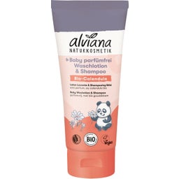 alviana Naturkosmetik Baby Waschlotion & Shampoo - 200 ml