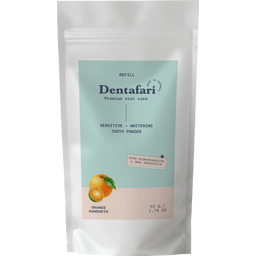 Sensitive & Whitening Tooth Powder Orange & Mandarin - 50 g