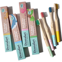 Dentafari Kids Bamboo Toothbrush 4-Piece Set - 1 Set