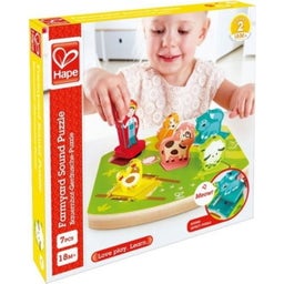 Hape Bauernhof-Geräusche-Puzzle - 1 Stk