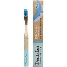 Dentafari Kids Bamboo Toothbrush - Blau