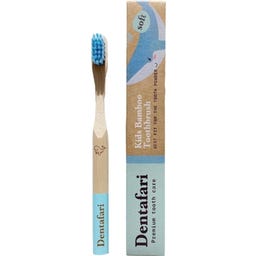 Dentafari Kids Bamboo Toothbrush - Blau