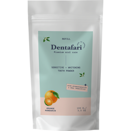 Sensitive & Whitening Tooth Powder Orange & Mandarin - 100 g