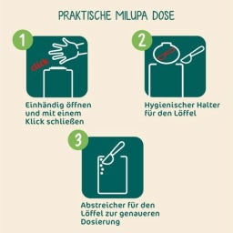 Milupa Folgemilch auf Kuhmilchbasis Milumil 2 - 800 g