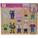 Eichhorn Einlegepuzzle, Mix und Match - 1 Stk